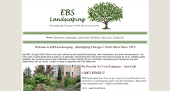 Desktop Screenshot of ebslandscaping.biz